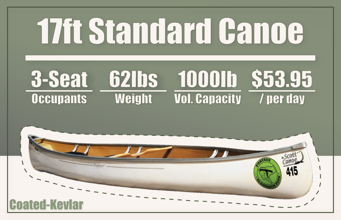 Algonquin Park 17FT Standard Canoe