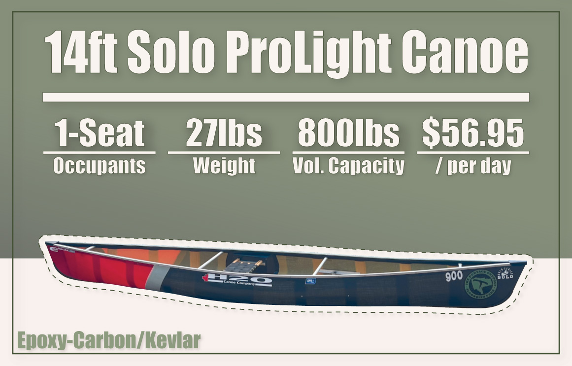 Algonquin Park 16FT Solo ProLight Canoe